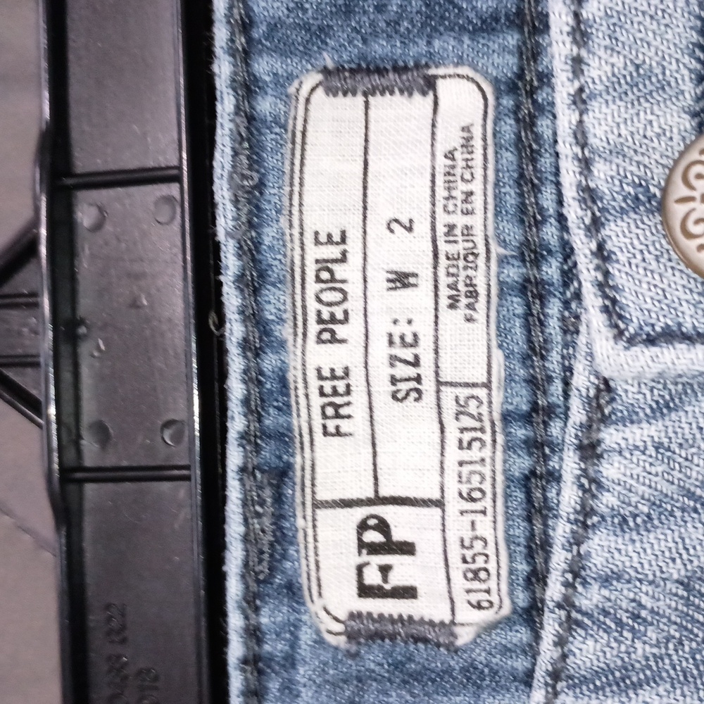 Free People Light Blue Denim Shorts - Picture 7 of 12